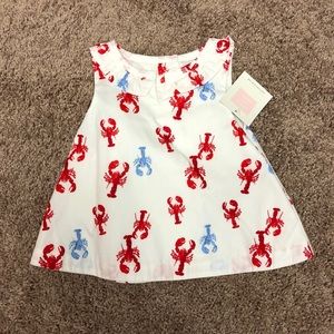 Janie and Jack lobster top